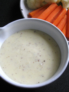 A picture of Creamy Anchovy Garlic Sauce.