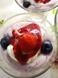 CREMA DE ARÁNDANOS Y FRUTILLAS 🍓🍀🍓🍀🍓🍀