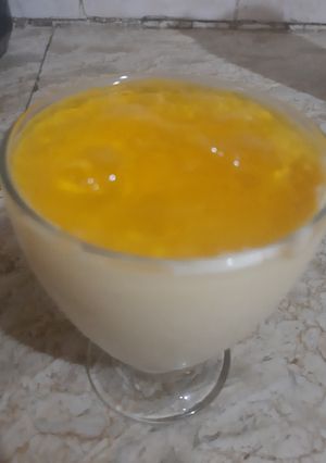 A picture of Mango jelly shake.