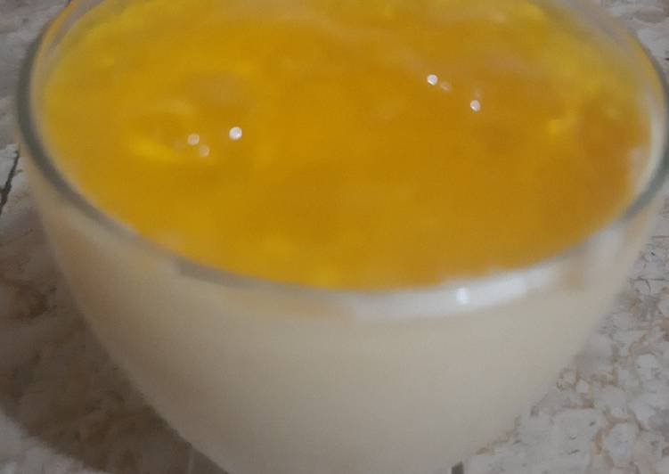 How to Prepare Speedy Mango jelly shake