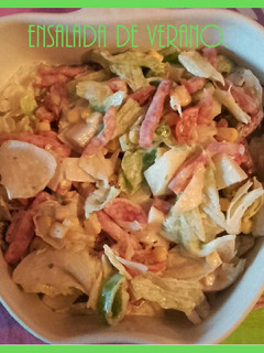 Una foto de Ensalada de verano