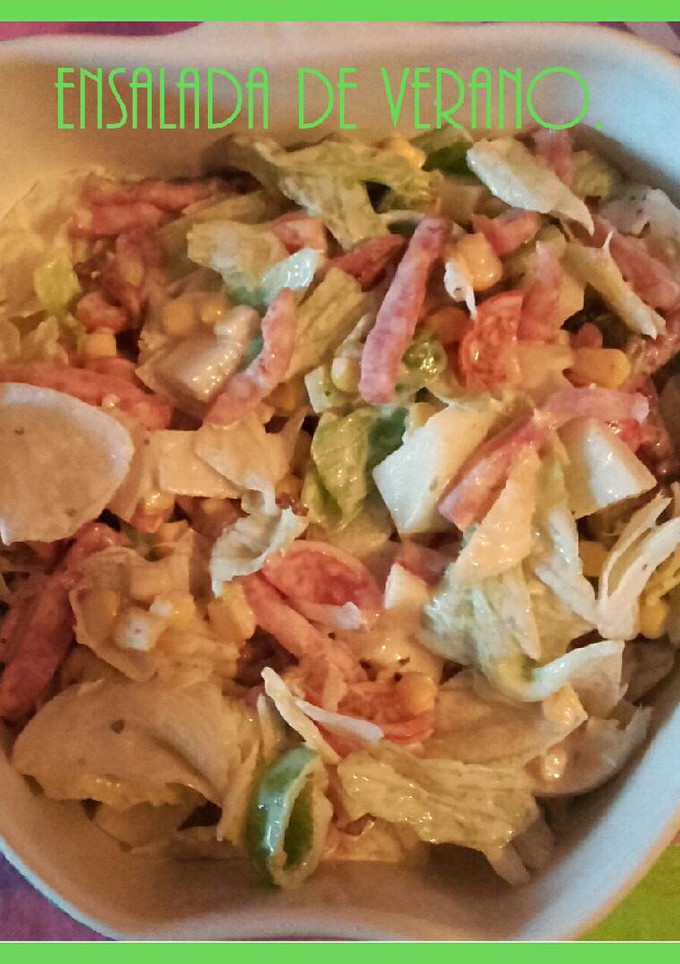 Una foto de Ensalada de verano