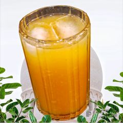 A picture of Instant Raw Mango Jaggery Drink. 🥂.