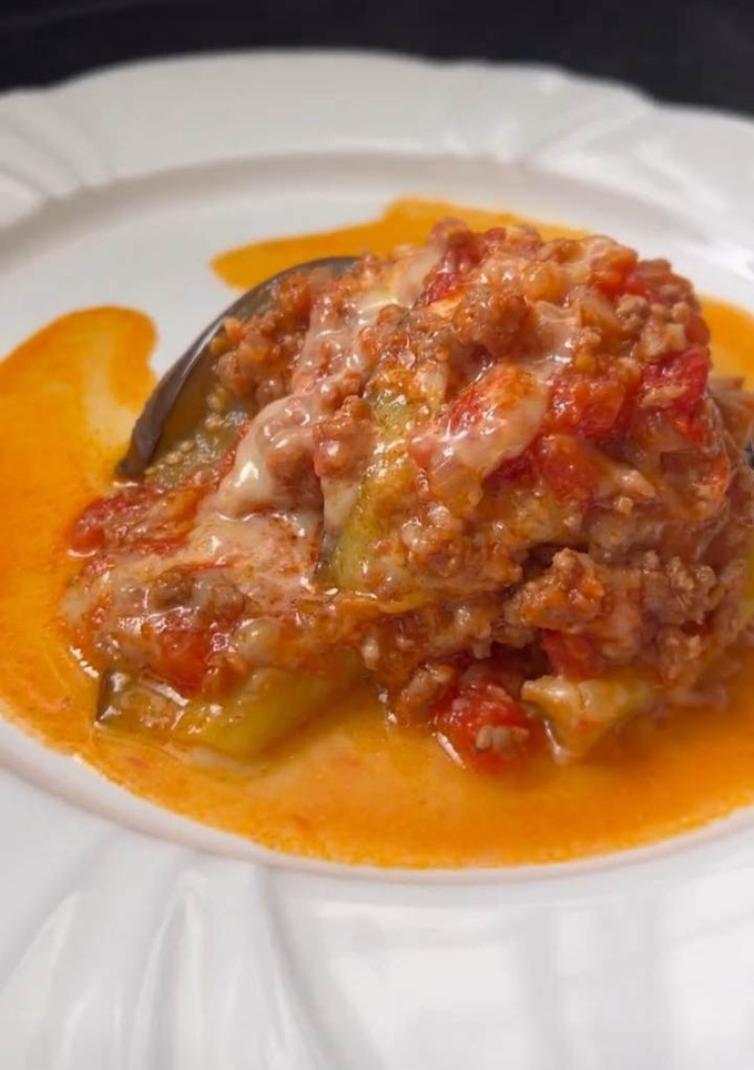 Foto de Lasanha de Beringela e Carne