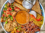 A picture of chinese duck dishes