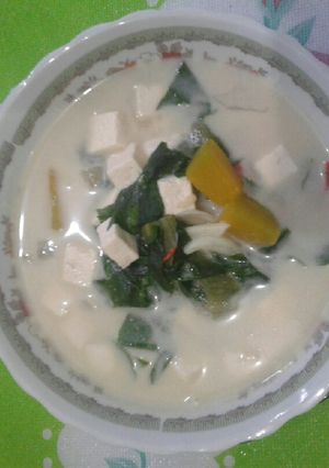 Foto resep Sayur santan tahu+katuk