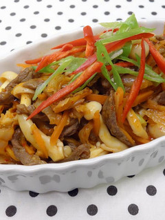 泡菜白菇炒牛肉 ♥炒牛肉 8 的食譜成品照片