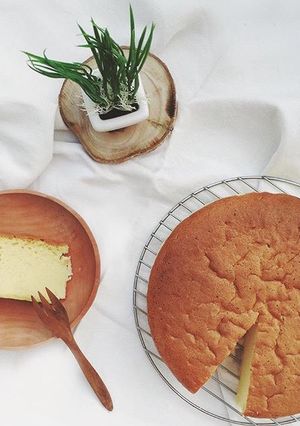Foto resep Japanese cotton cheese cake (JCC)