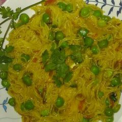 A picture of Veggies sevyi upma.