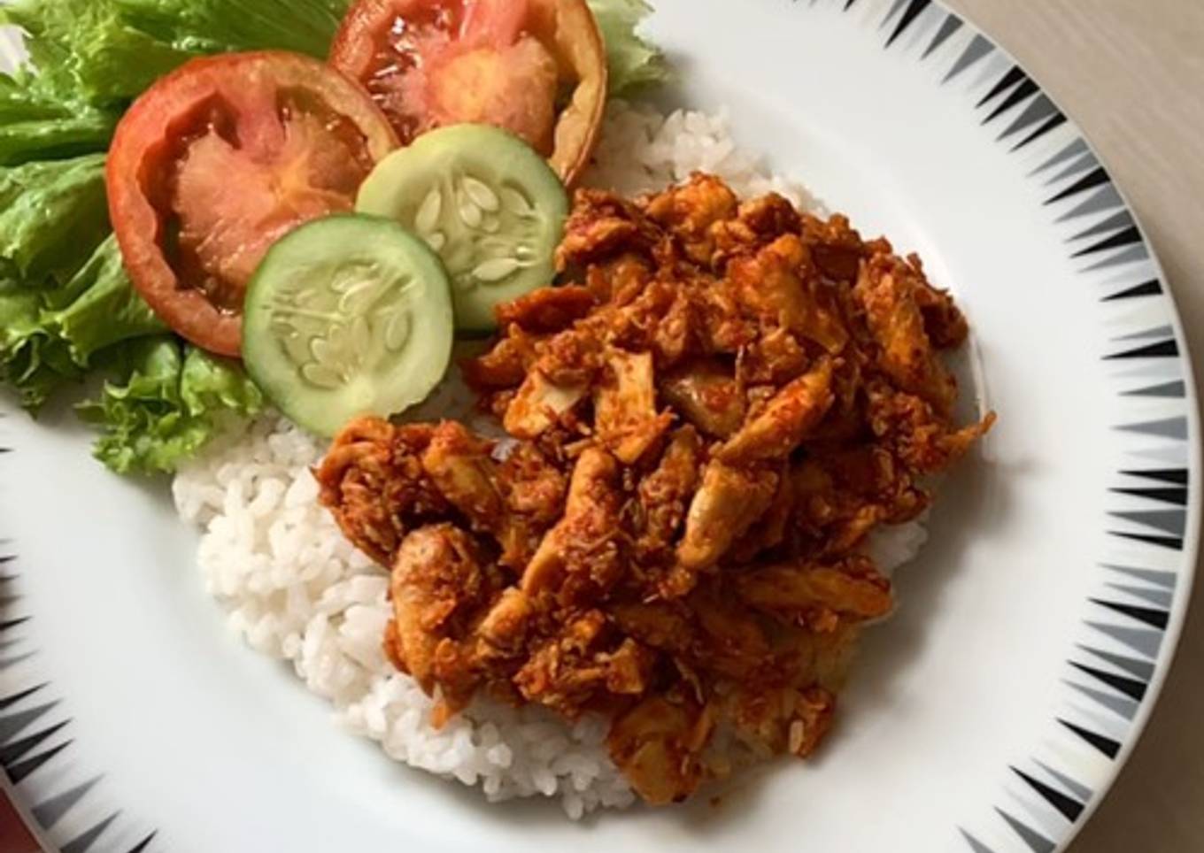 Ayam Suwir Balado