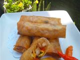 Lumpia Tempe Teri & Jagung (lumpia titidj)