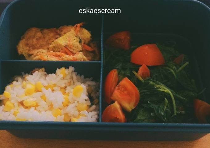 Resep Roll Telur Sayur Bento