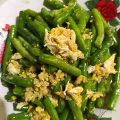 รูปของ Buncis Telur Bawang Putih