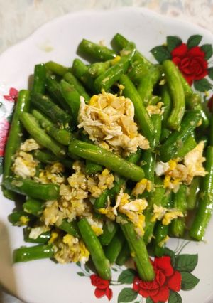Foto resep Buncis Telur Bawang Putih