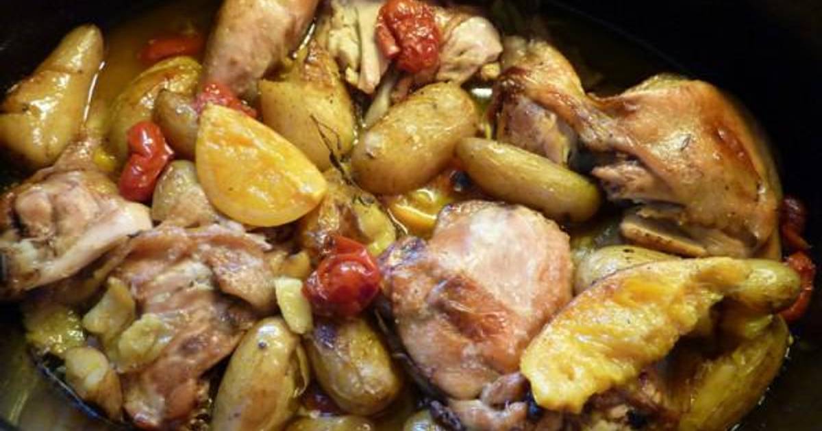 Chicken in the Dutch oven by Lagos Recipe by Cookpad Greece Cookpad