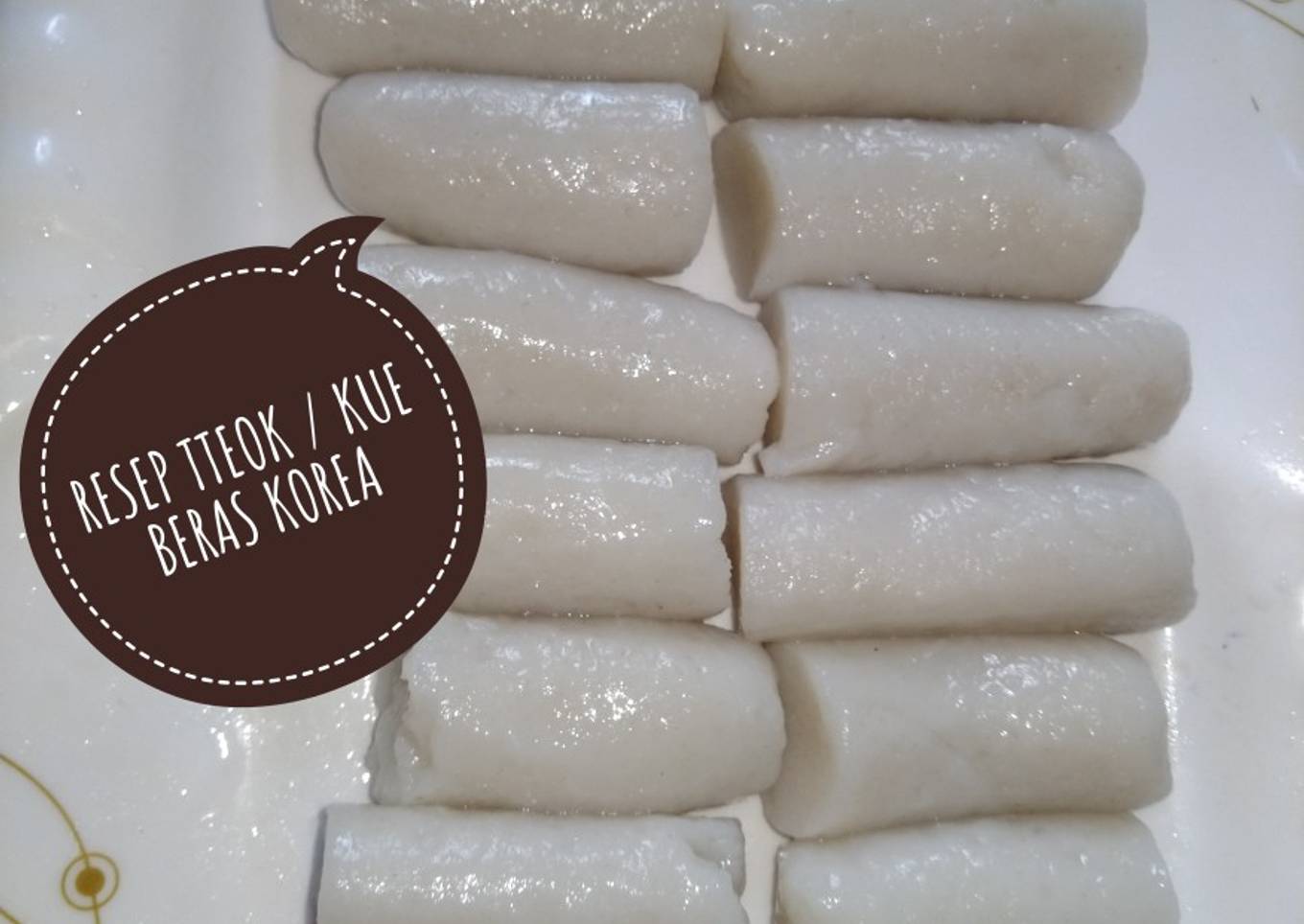 Tteok / Kue Beras Korea