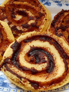 Una foto de Hotcakes/roles de canela