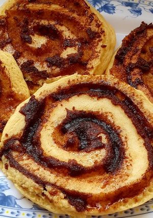 Una foto de Hotcakes/roles de canela