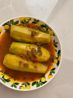 صورة لوصفة محشي كوسا باللحم 🍴😋