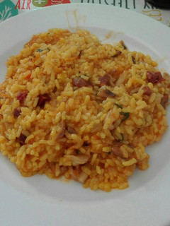 Una foto de Risotto Ibérico (sin margarina)
