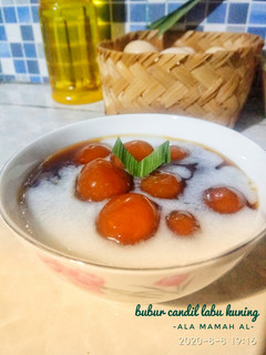 Foto resep Bubur candil labu kuning (bubur gelintir)
