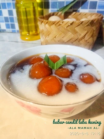 Langkah Mudah untuk Membikin Resep Bubur candil labu kuning (bubur gelintir) yang Enak Banget Anti Ribet, Mantap