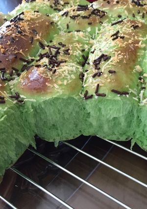 Foto resep Roti Sobek Pandan