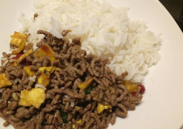 Step-by-Step Guide to Prepare Perfect Yui inspired spicy beef