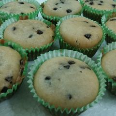 A picture of Egg less Vanilla Muffins.