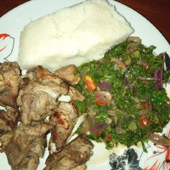 A picture of Pan fry pork.