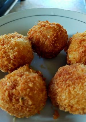 Foto resep Bola-bola menu lengkap anti GTM MPASI 1+