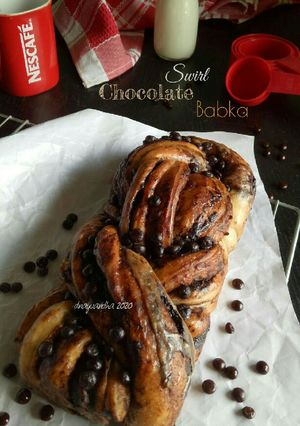 Foto resep Swirl Chocolate Babka