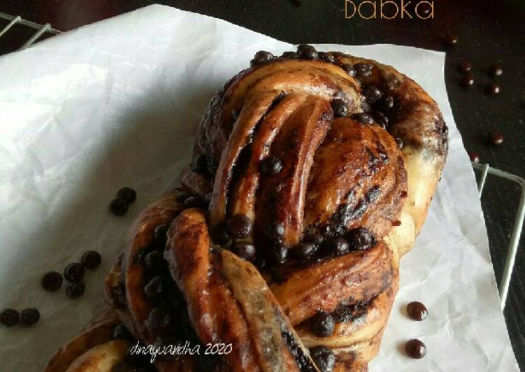 Swirl Chocolate Babka