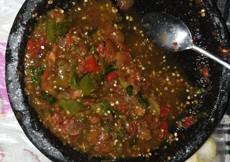 Resep Sambel Dadak, Lezat