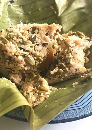 Foto resep Botok lamtoro teri dan tempe