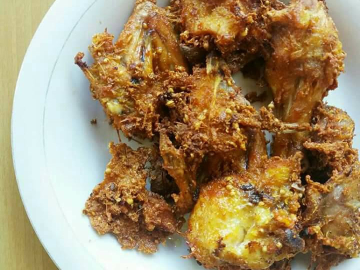 Resep Ayam goreng bumbu rempah Anti Gagal