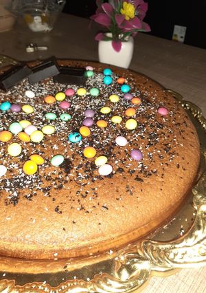 عکسی از دستور کیک شیر اسفنجی😍