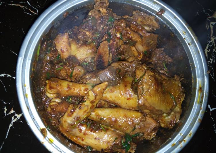 Simple Way to Make Super Quick Homemade Kienyeji chicken