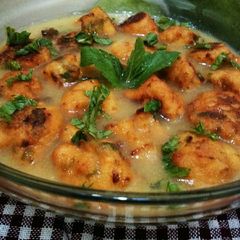 Chatpatta Mango Paani Pakodi A picture of Chatpatta Mango Paani Pakodi.