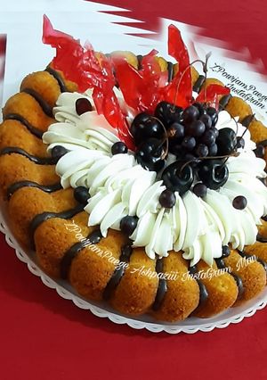 عکسی از دستور کیک ساده ی تولّد