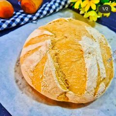 A picture of Rustic Italian Crusty Bread.