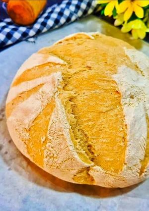 A picture of Rustic Italian Crusty Bread.