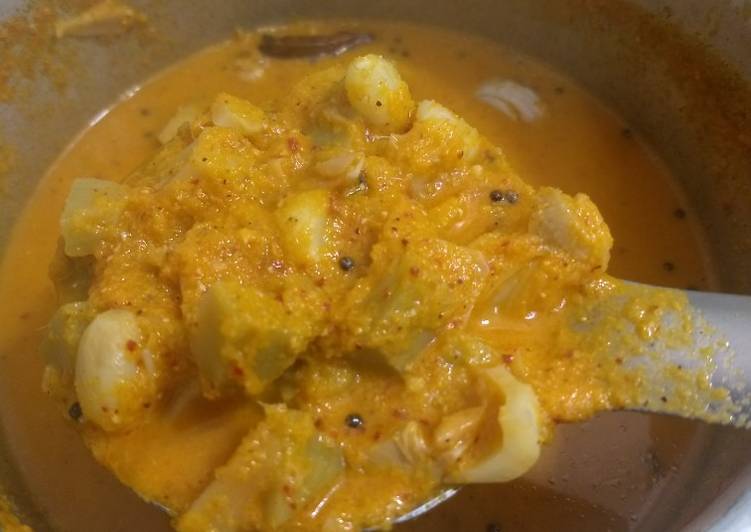 Easiest Way to Prepare Perfect Tender jackfruit sambar