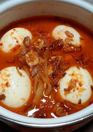 Foto resep Sayur waluh telor merah