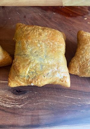 A picture of Chocolate Pastries in the Air Fryer.