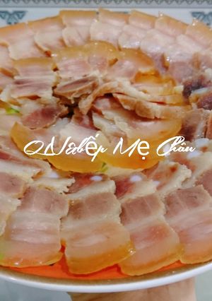 Hình của món Thịt ngâm nước mắm.