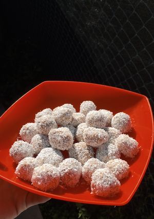 Una foto de Trufas de banana 🍌