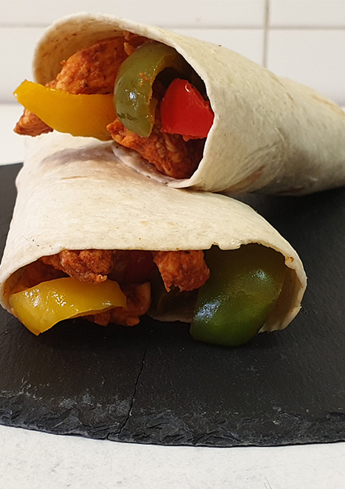 Una foto de Fajitas de pollo