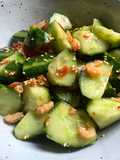 Dried Shrimps & Cucumber Salad