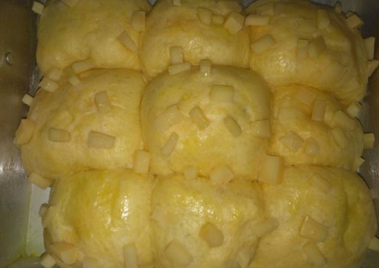 Resep Roti sobek keju | Bahan Membuat Roti sobek keju Yang Enak Banget